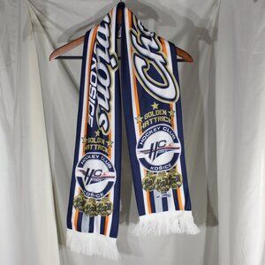 Rare Golden Hattrick Hockey Club Košice Champions fan scarf - 64"